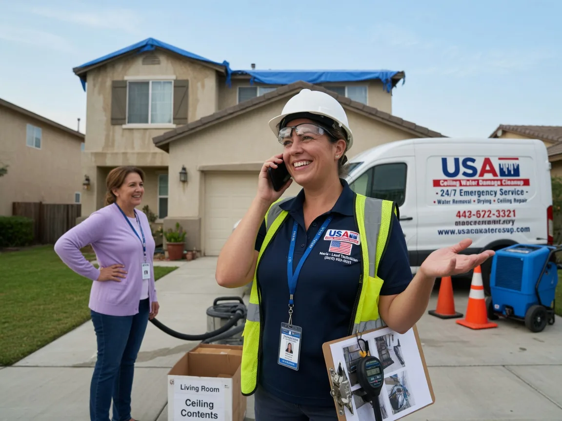 Ceiling Water Damage Restoration Waukomis, OK FAQs